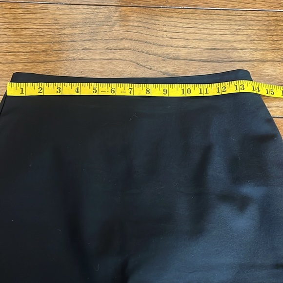 Cynthia Steffe Black Pencil Skirt Size 6 New Without Tag - Picture 9 of 9